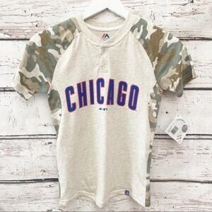 CHICAGO CUBS Girls Shirt Sz 8